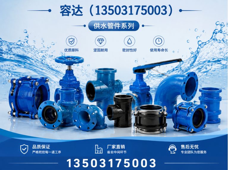 吴桥县供水管件展示图
